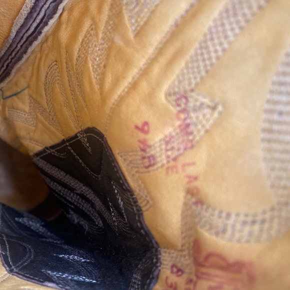 Justin Lizard Leather Boots - Picture 9 of 11